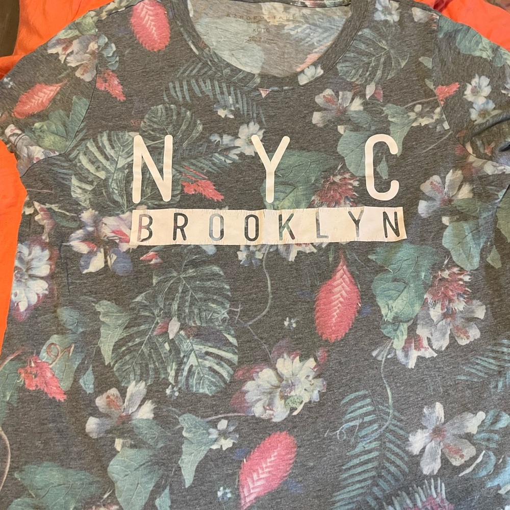 all tropical print front and back